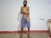 Preview 1 of Rajeshplayboy993 exercising video. He has long beard and hairy uncut cock