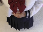 Preview 3 of [POV] Would you like to have your girlfriend in a sailor suit give you a blow job tonight? [Hentai A