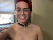 Preview 3 of Trans Boy Pees with STP Packer POV