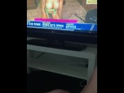 Preview 1 of Playing with my dick watching Babestation