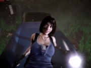 Preview 4 of Jill post apocalypse fucking in a car In POV  | Resident Evil Porn Parody