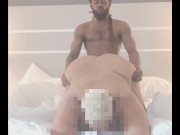 Preview 5 of GORILLA P POUNDS OFF ON BIG BOOTY EBONY!!!!!!!!!!