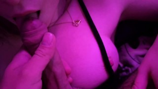Restless Little Angel Just Wants Daddy's Cock
