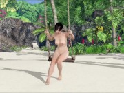 Preview 2 of Dead or Alive Xtreme Venus Vacation Kokoro Gravure Panels Nude Mod Fanservice Appreciation