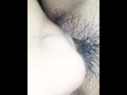 Preview 3 of He lick my hairy pussy's great,close up clit orgasm