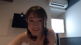 Cute Japanese Idol①Access the back red.Suddenly gave me blowjob & handjob in the car.
