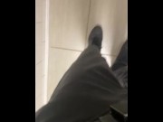 Preview 3 of Taking a loud piss at a public Walmart desperate moanIng felt fucking good