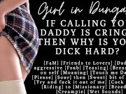 Preview 4 of ASMR | Slut calls you Daddy till you fuck her | Bratty sub cums on your cock