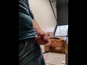 Preview 6 of Teasing my cock in the storage room