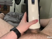Preview 6 of Yummy Cock CREAMPIED Automatic Pussy Stroker!!!!