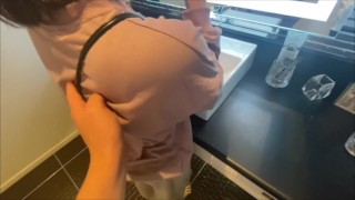 Married woman's nasty early morning sex ♡