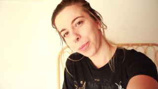 Femdom Makes You Stroke and Drink Your Cum JOI
