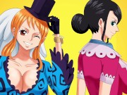 Preview 1 of Nami fucks with a pirate and makes her come - One Piece ep.1 of 4