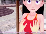 Preview 3 of Violet Parr having sex on the pool FULL POV | The Incredibles