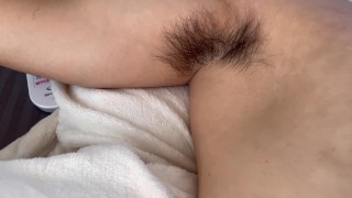 Vigorous ejaculation with onaho masturbation