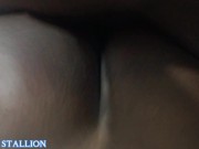 Preview 6 of Ebony Slim Thick Ass Creamy Backshots!