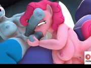 Preview 2 of Futa Rainbow Dash Hard Anal Fucking And Getting Creampie | Futanari Furry My Little Pony Hentai 4k