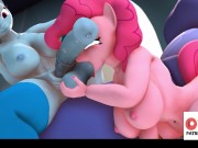 Preview 3 of Futa Rainbow Dash Hard Anal Fucking And Getting Creampie | Futanari Furry My Little Pony Hentai 4k