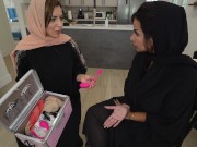 Preview 3 of Saudi Barbienjd lesbian scenes with Alina angel/ السحاق العربي والخليجي الاول باربي نجد و اليناانجل