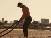 Preview 3 of Muscle's man play on the beach