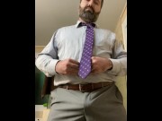 Preview 5 of Rex Mathews Business Suit Strip to Lick Cum Off Toilet Seat