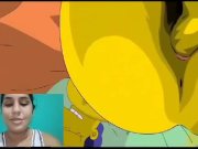 Preview 4 of Marge and Homer Simpson Hot Fucking and Facial uncensored hentai