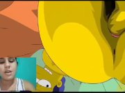 Preview 5 of Marge and Homer Simpson Hot Fucking and Facial uncensored hentai