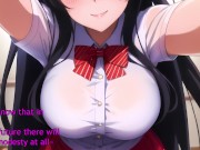 Preview 2 of Akeno invites you to an edge challenage - High school DxD JOI