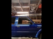 Preview 2 of Hot juicy cumshot in the garage