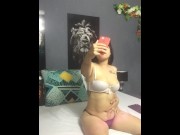 Preview 3 of horny spoiled latin girl
