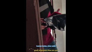 Brazilian married woman taking it in the ass - English subtitles
