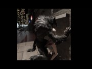 Preview 6 of Huge Werewolf breeds anime girl