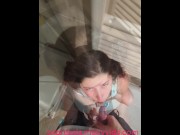 Preview 6 of Stupid StepDaughter brushes her teeth with Cum. Her Stepfather cheated her