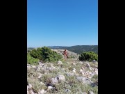 Preview 2 of nude walking on fileds of sage - what a beautyfull country