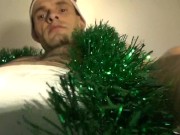 Preview 1 of Merry Xmas from hairy daddy and uncut cock