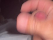 Preview 2 of Moaning and growling with cum shot at the end for my girl