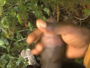 Preview 5 of AFRICAN AMATEUR BOYFRIEND MASTURBATING IN THE WOODS ALMOST CAUGHT😭💦💦