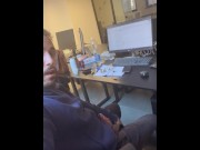 Preview 3 of Risky masturbation in the office