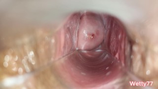 Inside my girlfriend's vagina
