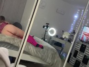 Preview 6 of BBC Fucks Chubby Student & Cums On Her Pussy