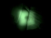 Preview 5 of Night vision Spread Eagle Military Wife Bbw fuck till orgasm