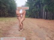 Preview 5 of Outdoor sex with best friend wife.... cum on her pussy .got caught by strangers on road