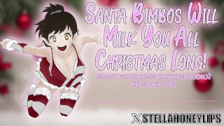 🎄Christmas Fucking with a Naughty and Sexy Girl sent by Santa Claus - Cum in her Mouth 💦