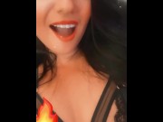 Preview 2 of Jeweln_22-UNKNOWN CHALLENGE-French brunette sucks strangers' cocks, it could be you next!!