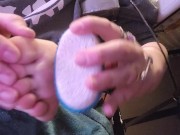 Preview 3 of Foot Care - Day 8 - Pumice Stone (Part 1)