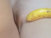 Preview 6 of I Fuck My StepSister And She Makes Me Cum Inside Her Pussy - banana