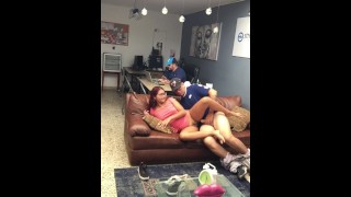 Office domination Boss fucks secretary while she is on the phone. Blowjob in office Full