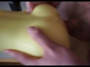 Preview 6 of Fluttershy Anal - Buttfucking Cartoon Fleshlight - Huge, Gushing Cumshot