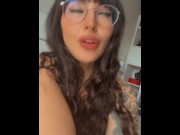 Preview 3 of Aya Benetti excite un fan anal BLOWJOB footjob com Milf française pussy big tits fetish