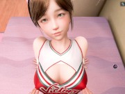 Preview 4 of 【Personal Use】A beautiful cheerleader just accepts you.